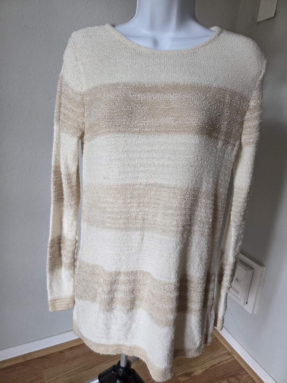 Calvin Klein Jeans Color Block Crewneck Sweater Small